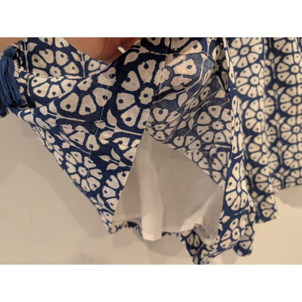 Roller Rabbit Target XL Blue Geometric Shorts Summer Lined Vacation Lounge - Picture 4 of 6